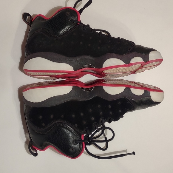 Retro Air Jordans Jordan Jumpman Team 2 Black Rush Pink - Picture 3 of 9